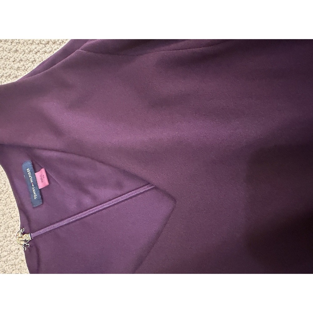 tommy hilfiger women purple jumpsuit size 12 - Picture 5 of 9